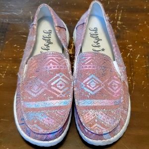 Gypsy Jazz Slip On Shoes